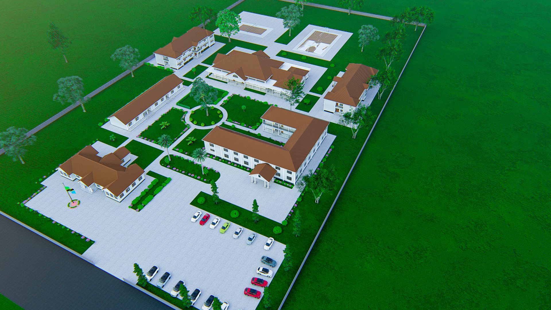 Proposed nursing school building view 10