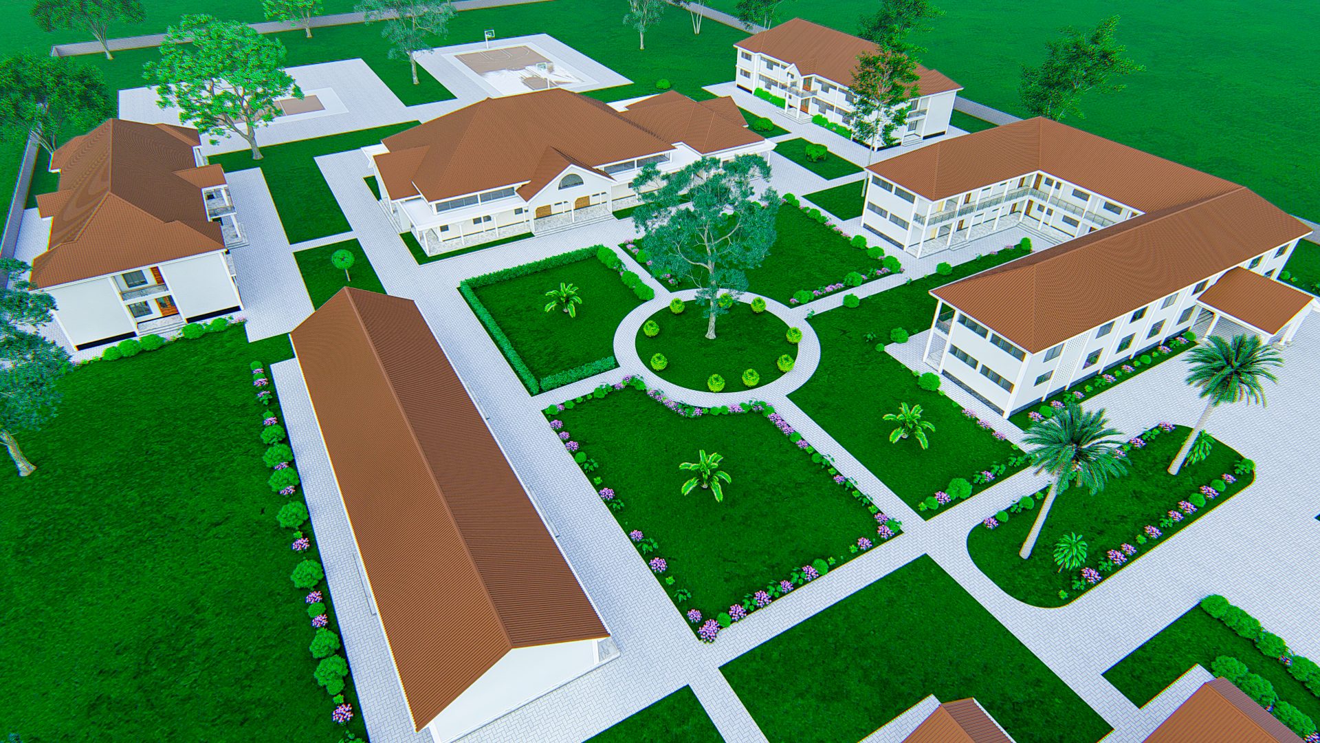 Proposed nursing school building view 5