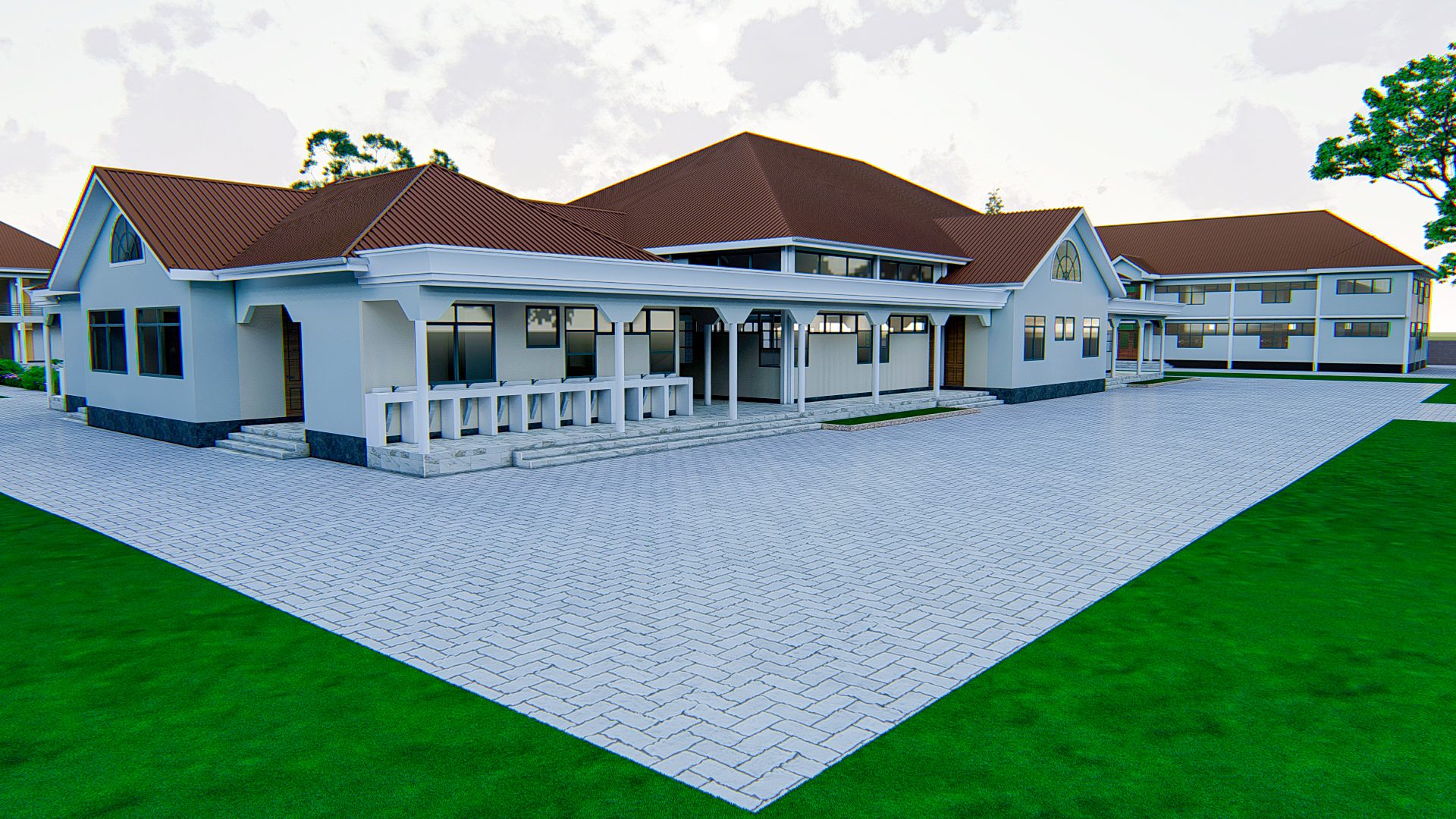 Proposed nursing school building view 8