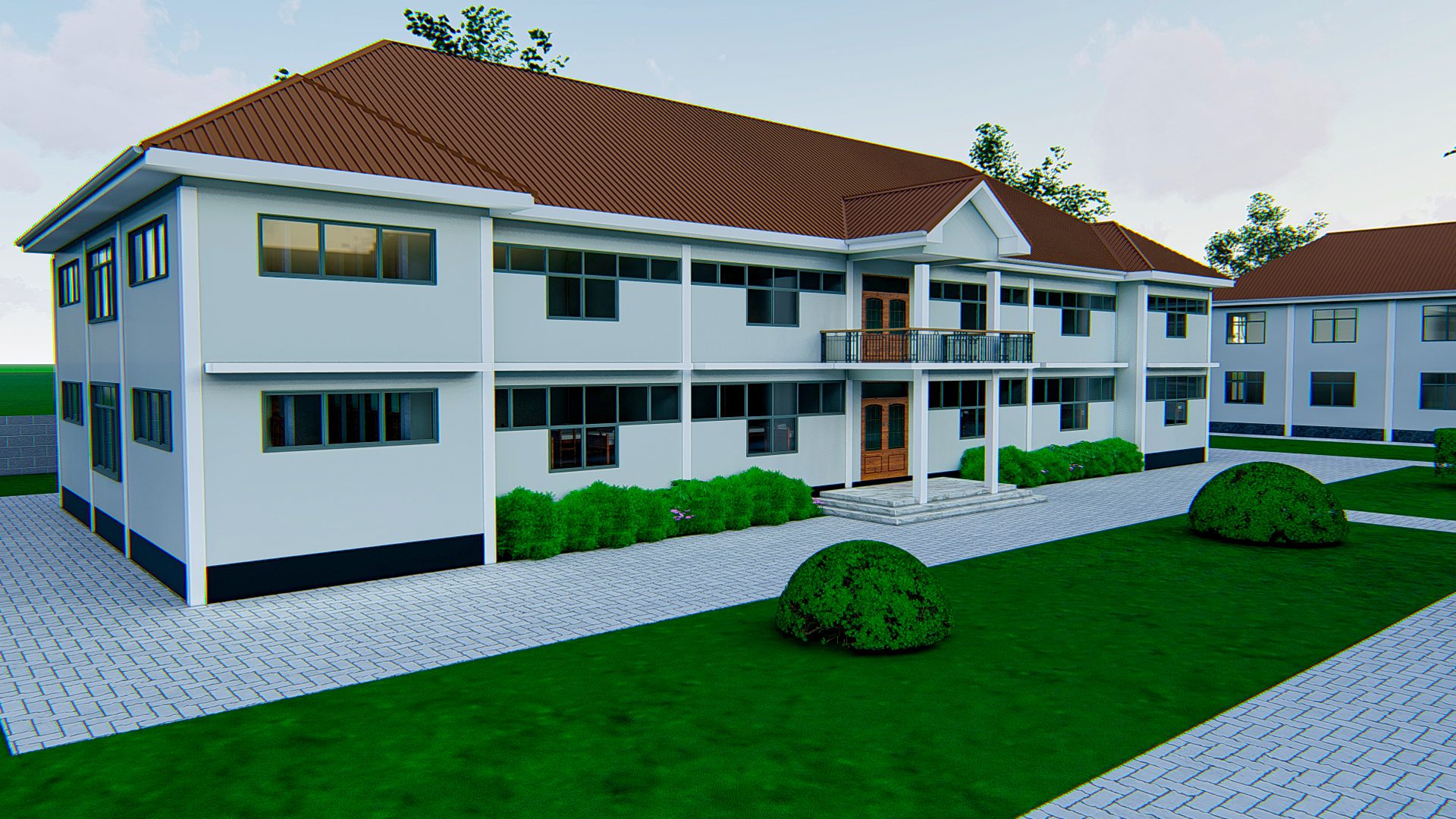 Proposed nursing school building view 9